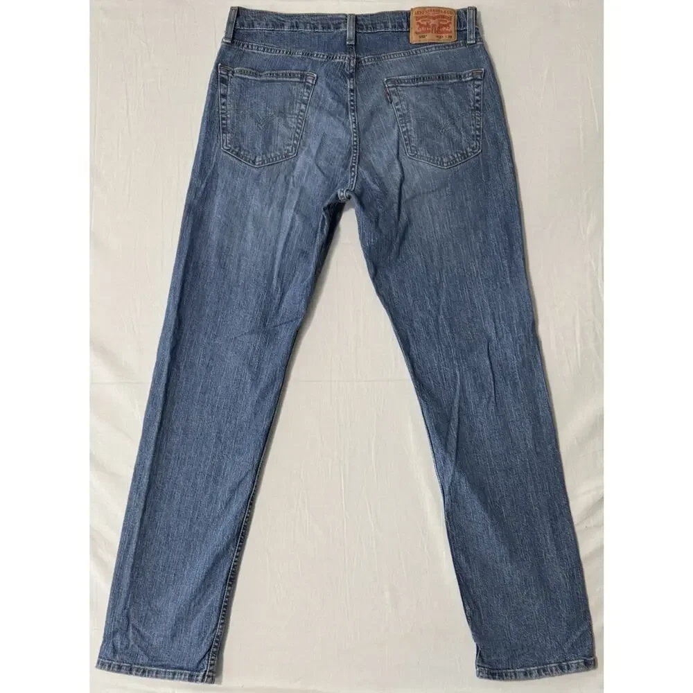 Levi’s 559 Jeans Men’s 33x34 Blue Relaxed Straight Fit Medium Wash Cowboy